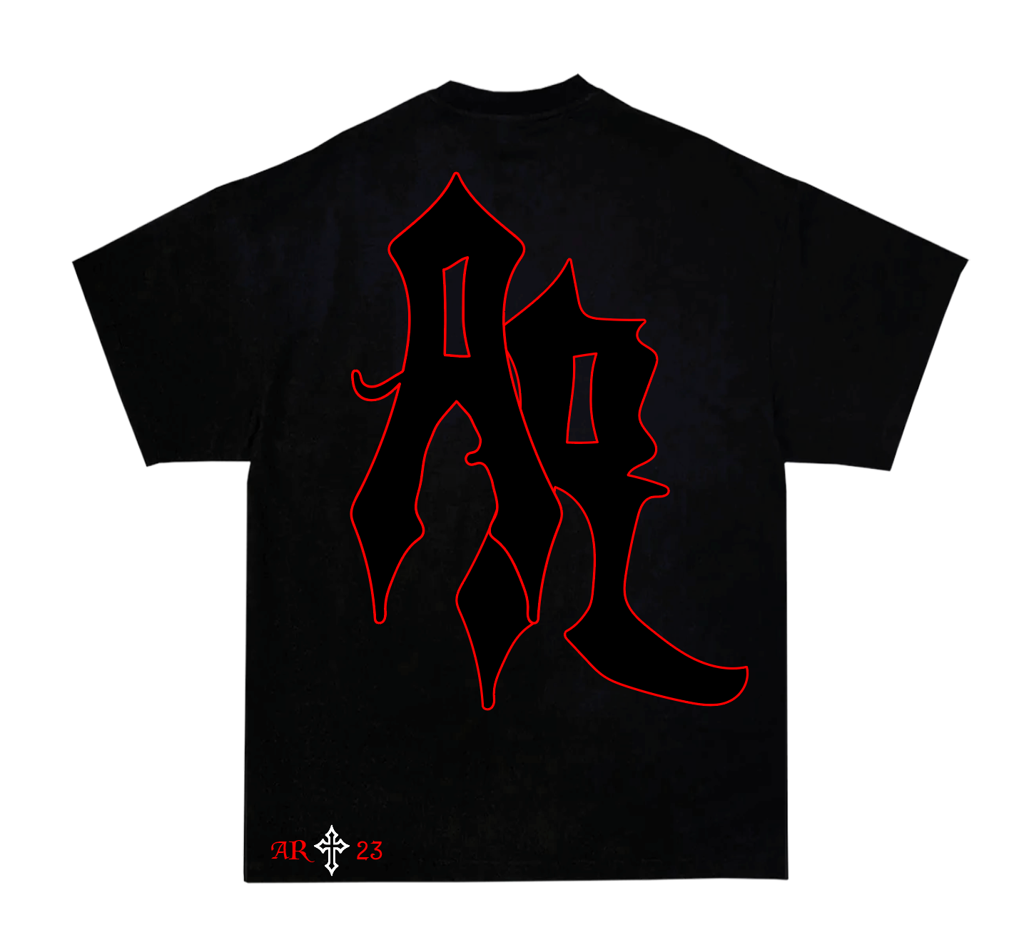 Black/Red Rexx T-shirt