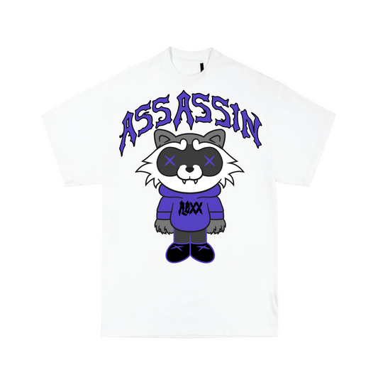 White/Purple Rexx T-shirt