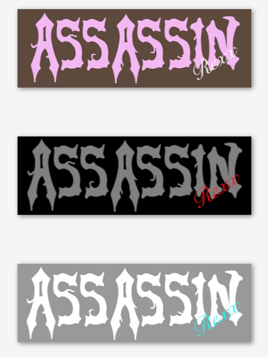 AssassinRexx Stickers