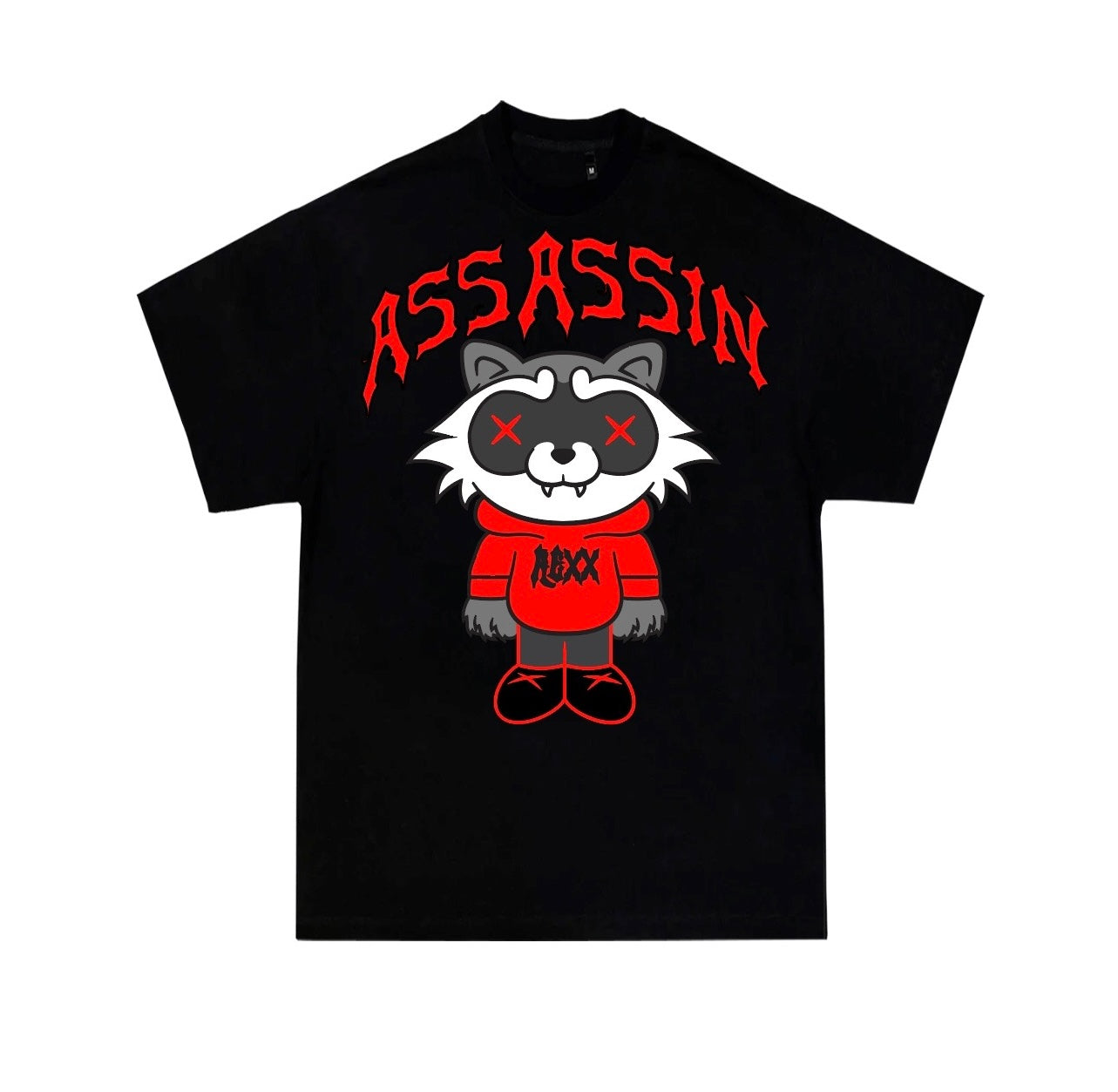 Black/Red Rexx T-shirt